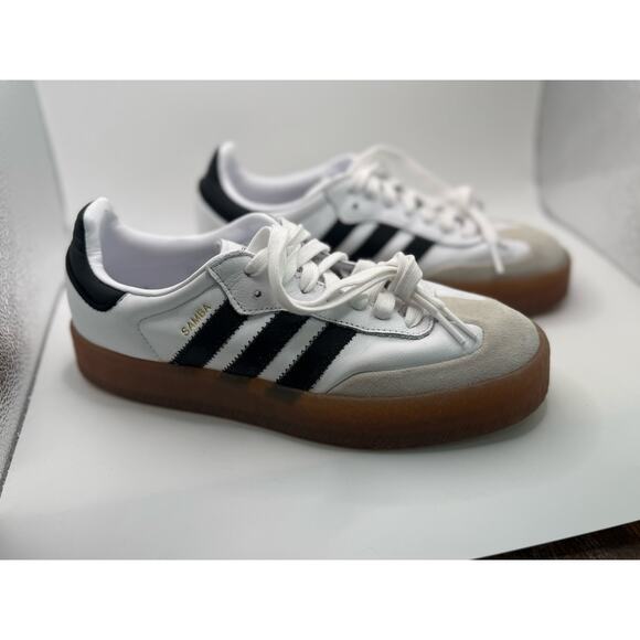 Adidas Samba OG White / Black / Gum — Size Men’s 6.5 / Women’s 7.5 (EU 38) - Picture 1 of 7